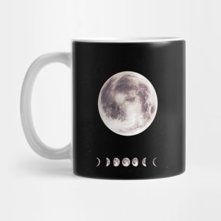 The Moon Phases Space Lunar Design Mug